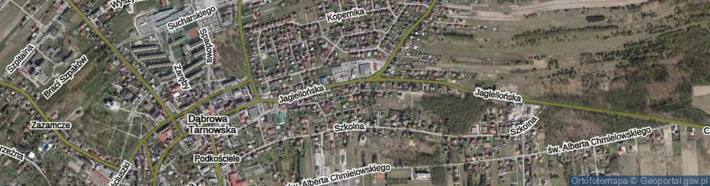 Zdjęcie satelitarne Kukiela Mariana, gen. ul.